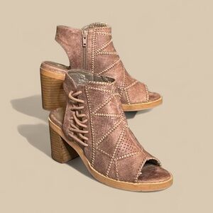 Not Rated Peep Toe Booties